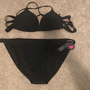NWT XlL bikini cheeky bottom & adorable detail top